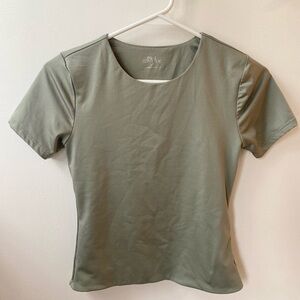 SWS Contour Olive Green Women's Top